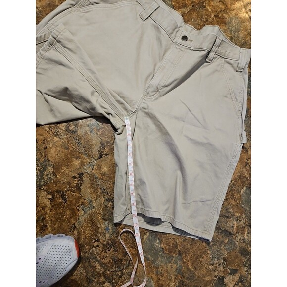 Carhartt Mens Carpenter Shorts Size 40 Tan Ex. Condition‎ (A231) - Picture 9 of 10